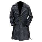 Blade Runner 2049 Ryan Gosling Leather Fur Coat