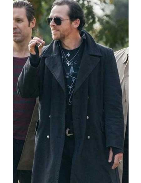The Worlds End Gary King Black Coat