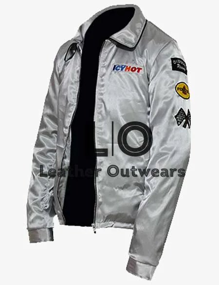 Veste Satinée Style Cascadeur Kurt Russell - Modèle Mike Mort - Coupe Droite - Taille XS à XXXL