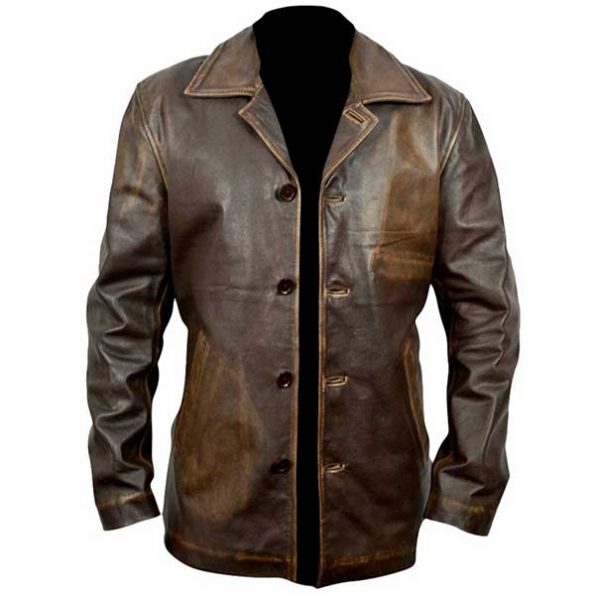 Supernatural Dean Winchester Distressed Coat - Leather Outwears