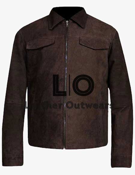 Avengers Endgame Iron Man (Robert Downey) Suede Jacket