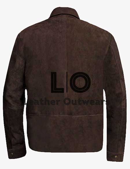 Avengers Endgame Iron Man (Robert Downey) Suede Jacket - Image 3