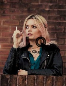 Sex Education Emma Mackey (Maeve Wiley) Leather Jacket