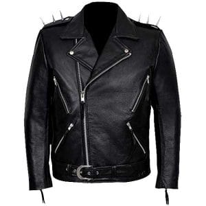 Ghost Rider Nicolas Cage Motorcycle Leather Jacket