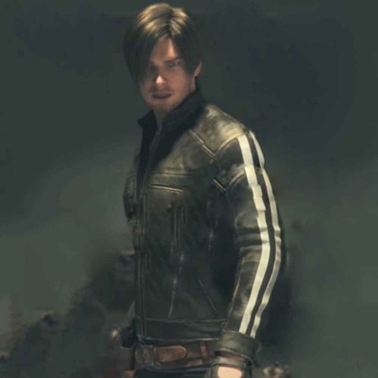 Resident Evil Vendetta Leon Scott Kennedy Leather Jacket Leather Outwears