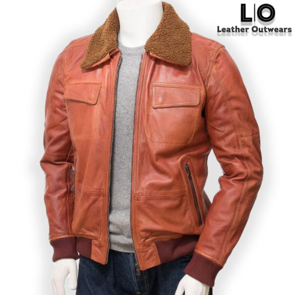 jacket rust color