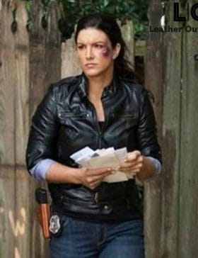 gina-carano-leather-jacket