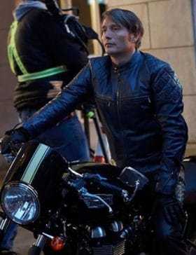Hannibal Mads Mikkelsen (Dr. Hannibal Lecter) Black Leather Jacket