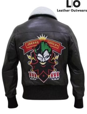 Harley Quinn Joker Fur Costume Bombshell Jacket