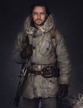 His Dark Materials James McAvoy (Lord Asriel) Leather Coat