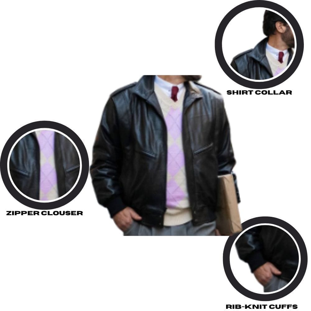 The Shrink Next Door Paul Rudd (Ike) Leather Jacket