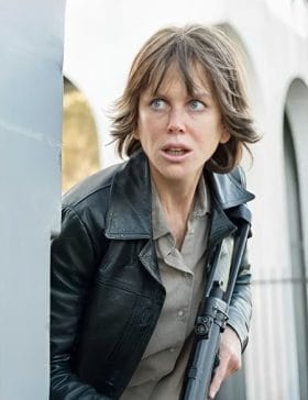 Destroyer Nicole Kidman (Erin Bell) Black Leather Jacket