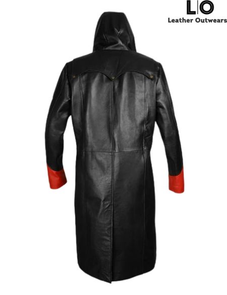 Devil May Cry 5 Reuben Langdon (Dante) Black Leather Coat - Leather ...