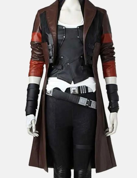 guardians of galaxy 2 gamora leather jacket