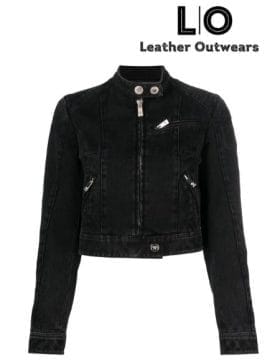 women-medusa-denim-black-jacket