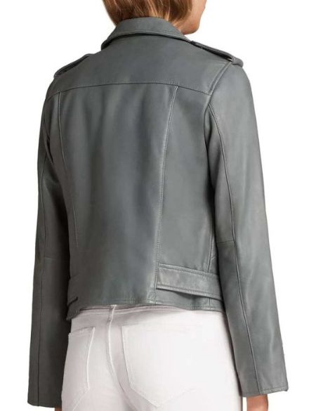 the rookie nyla harper grey leather jackets