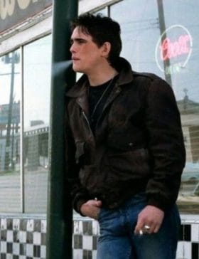the-outsiders-matt-dillon-brown-leather-jacket