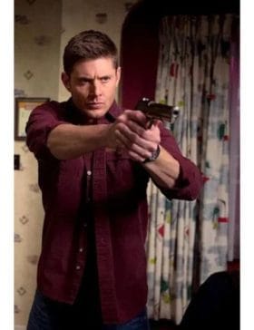 dean-winchester-red-shirt