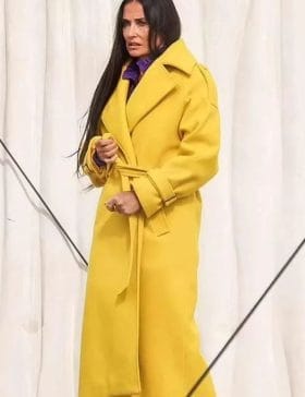 The Substance Demi Moore (Elisabeth) Wool Coat