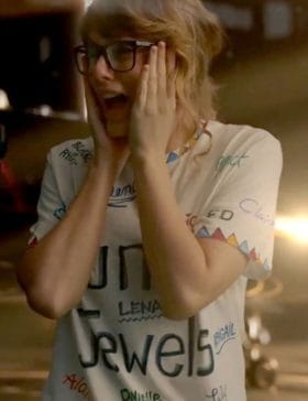 Taylor Swift You Belong With Me Junior Jewels Shirt