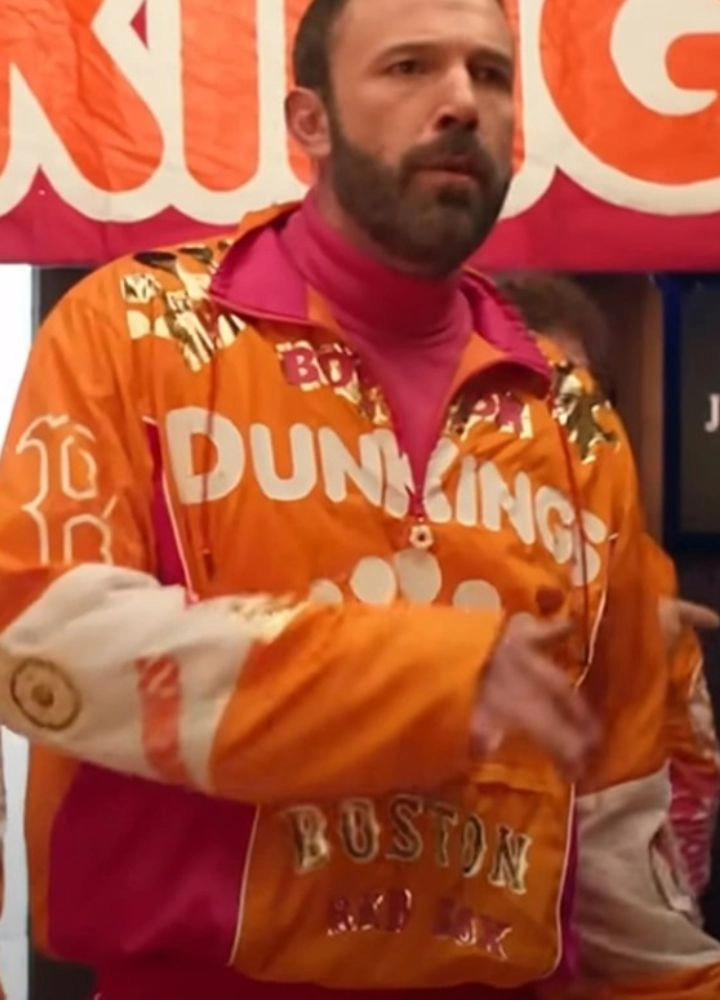 Super Bowl Dunkin Donuts Ben Affleck Jacket - Image 2