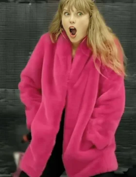 Taylor Swift I Can Do It With a Broken Heart Pink Coat