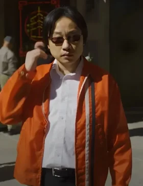 Interior Chinatown 2024 Jimmy O. Yang (Willis Wu) Orange Jacket