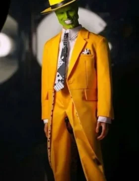 The Mask Jim Carrey Gangster Yellow Costume