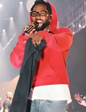 kendrick-lamar-pop-out-red-hoodie.webp