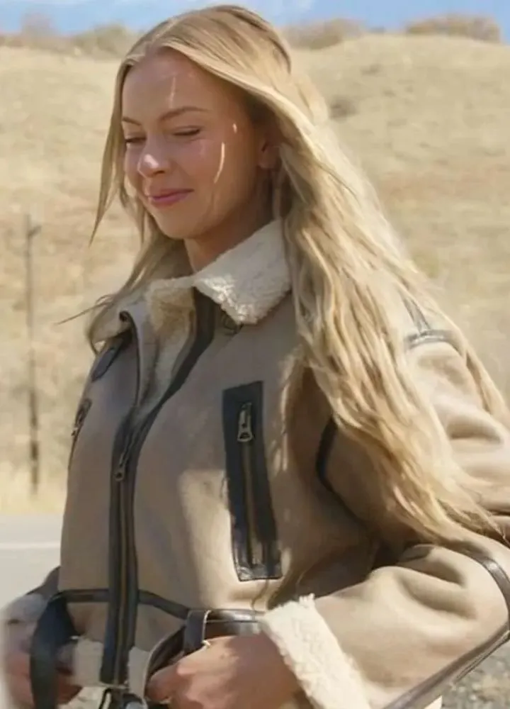 mayci-neeley-the-secret-lives-brown-jacket.webp