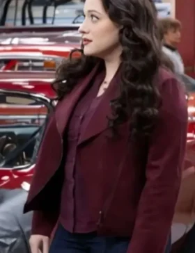 shifting-gears-kat-dennings-burgundy-biker-jacket.webp