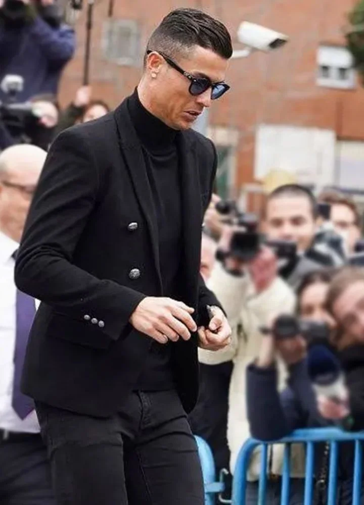 Cristiano Ronaldo Black Blazer - Image 2