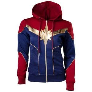 Captain Marvel Carol Danvers (Brie Larson) Hoodie Jacket